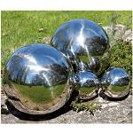 Silberne Schwimmkugeln Glänzende aus Edelstahl 4-teilig 