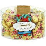 Lindt Blumen Edition Mini Goldhasen Köcher mit Alpenvollmilchschokolade 200g