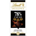 Lindt EXCELLENCE 78 % Kakao - Edelbitter-Schokolade | 10 x 100 g Tafel | Vollmundige Bitter-Schokolade | Intensiver Kakao-Geschmack | Dunkle Schokolade | Vegane Schokolade