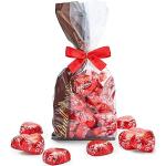 Lindt Schokolade LINDOR Schokoladenherzen | 500 g | Ca. 35 Vollmilch Herzen mit unendlich zartschmelzender Füllung | Pralinengeschenk | Schokoladengeschenk