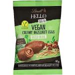Lindt Schokolade HELLO Eggs Vegan| 90 g | Vegane Schokoladeneier auf Hafer-Drink-Basis mit Haselnuss-Crème Füllung | Osterschokolade | Schokoladengeschenk