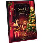 Lindt Schokolade Weihnachts Tradition Adventskalender 2023 | 253 g | 24 verschiedene Pralinen- und Schokoladen Überraschungen | für die Weihnachtszeit | Schokoladen-Geschenk