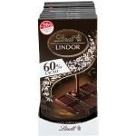 Lindt Tafelschokolade Lindor Dark 100 g, 10er Pack
