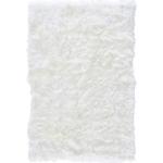 Weiße Unifarbene Linea Natura Schaffelle & Schaffellteppiche aus Textil 