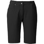 Linea Primero Kurze Hose Short Outdoorhose Allroundshorts Fitnesshose Bermuda Damen KENORA URBAN Farbe Black, Größe 36