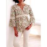Bunte Linea Tesini Festliche Blusen mit Quasten aus Baumwolle für Damen Größe M für den für den Sommer 