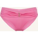 Pinke Unifarbene Lingadore Bikinihosen & Bikinislips mit Schnalle aus Polyamid für Damen Größe S 