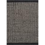 Schwarze Moderne Linie Design ASKO Wollteppiche aus Wolle 200x300 
