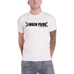 Reduzierte Weiße Linkin Park Herrenbandshirts Größe L 