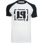 Linkin Park T-Shirt - LP Logo - XXL - für Männer - Größe XXL - weiß/schwarz - EMP exklusives Merchandise