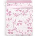 Pinke Waschhandschuhe aus Baumwolle 16x21 