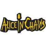 Goldene Alice in Chains Gestickte Aufnäher mit Ornament-Motiv 