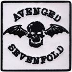 Avenged Sevenfold White Aufnäher Besticktes Patch zum Aufbügeln Applique