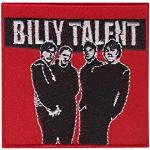 Billy Talent Red Rockband Aufnäher Besticktes Patch zum Aufbügeln Applique