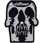 Deftones Skull Aufnäher Besticktes Patch zum Aufbügeln Applique