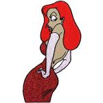 Disney Character Jessica Rabbit Patch Roger Rabbit Cartoon Wife Iron-On Applique Aufnäher Besticktes Patch zum Aufbügeln Applique Souvenir Zubehör