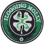 Flogging Molly Folk Punk Rock Aufnäher Besticktes Patch zum Aufbügeln Applique