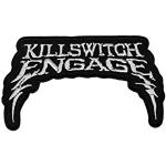 Killswitch Engage Metalcore Band Silver Aufnäher Besticktes Patch zum Aufbügeln Applique