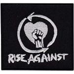 Rage Against The Machine Rise Yellow Aufnäher Besticktes Patch zum Aufbügeln Applique