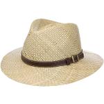 Melierte LIPODO Panamahüte aus Stroh 60 für Damen Größe XL für den für den Sommer 
