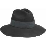 Reduzierte Schwarze LIPODO Schlapphüte aus Filz 57 für Damen Größe M 