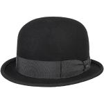 Schwarze Elegante LIPODO Melonen-Hüte aus Filz 55 für Damen Größe XXL für den für den Sommer 