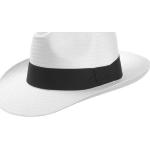 Weiße LIPODO Sommerhüte aus Stroh 57 für Herren Übergrößen 