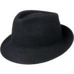 Dunkelblaue Unifarbene Elegante LIPODO Trilbies & Fedora-Hüte aus Filz 58 für Herren Größe L 