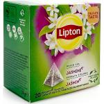 Lipton Grüner Tee Jasmin Blütenblätter, 20er Pack (73,24 € pro 1 kg)