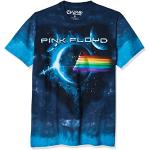 Batik Liquid Blue Pink Floyd Herrenbandshirts Größe XXL 
