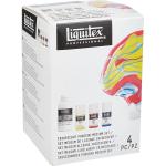 Liquitex Professional 3699381 Soft Body Technik - 3 Farben + Gießen Medium 237ml