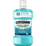 Listerine Cool Mint Mundspülungen & Mundwasser 500 ml mit Menthol bei Zahnfleischentzündung 