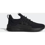 Schwarze adidas Lite Racer Slip-on Sneaker ohne Verschluss in Normalweite aus Textil für Kinder Größe 41,5 
