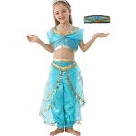 Aladdin Prinzessin-Kostüme mit Pailletten für Kinder 