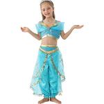 Aladdin Prinzessin-Kostüme mit Pailletten für Kinder 