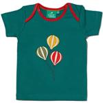 Grüne Kurzärmelige Little Green Radicals Bio Printed Shirts für Kinder & Druck-Shirts für Kinder für Jungen 