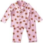 Rosa Little Label Bio Kinderschlafanzüge & Kinderpyjamas aus Jersey maschinenwaschbar für Mädchen Größe 170 für den für den Winter 