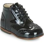Schwarze Lack-Optik Little Mary Lord High Top Sneaker & Sneaker Boots aus Leder für Kinder Größe 23 