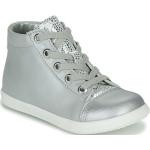 Reduzierte Silberne Little Mary Vitamine High Top Sneaker & Sneaker Boots aus Leder für Kinder Größe 25 