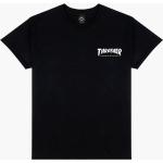 Reduzierte Schwarze Thrasher T-Shirts aus Baumwolle für Herren Größe M 