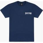 Reduzierte Marineblaue Thrasher T-Shirts aus Baumwolle für Herren Größe XL 