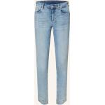 Blaue Liu Jo Jeans Ankle-Jeans aus Baumwollmischung für Damen Größe S 