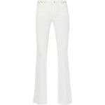 Weiße Liu Jo Slim Fit Jeans mit Reißverschluss aus Denim für Damen 