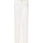 Weiße Liu Jo Skinny Jeans mit Reißverschluss aus Baumwolle für Damen Größe S 