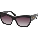 Schwarze Liu Jo Rechteckige Rechteckige Sonnenbrillen aus Kunststoff für Damen 