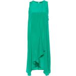Reduzierte Smaragdgrüne Ärmellose Liu Jo Midi Midikleider aus Seide für Damen Größe M 