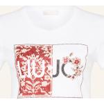 Dunkelblaue Liu Jo T-Shirts aus Baumwolle für Damen Größe M 