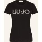 Schwarze Liu Jo T-Shirts aus Baumwolle für Damen Größe S 