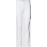 Weiße Unifarbene Liu Jo Jeans Slim Fit Jeans aus Baumwolle für Damen 