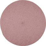 Pinke liv interior Nachhaltige Runde Runde Teppiche aus Baumwolle maschinenwaschbar 